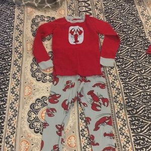 Lazy One 2 pc Lobster Pajamas